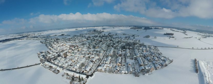 Luftbild von Forstern Februar 2019"